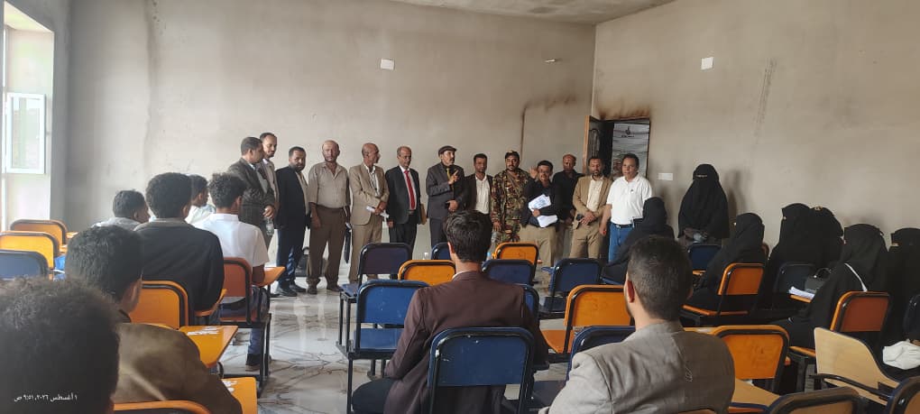 جامعة الضالع تستكمل قبول المتقدمين لأقسام كلية العلوم الطبية بحضور رئيس الجامعة