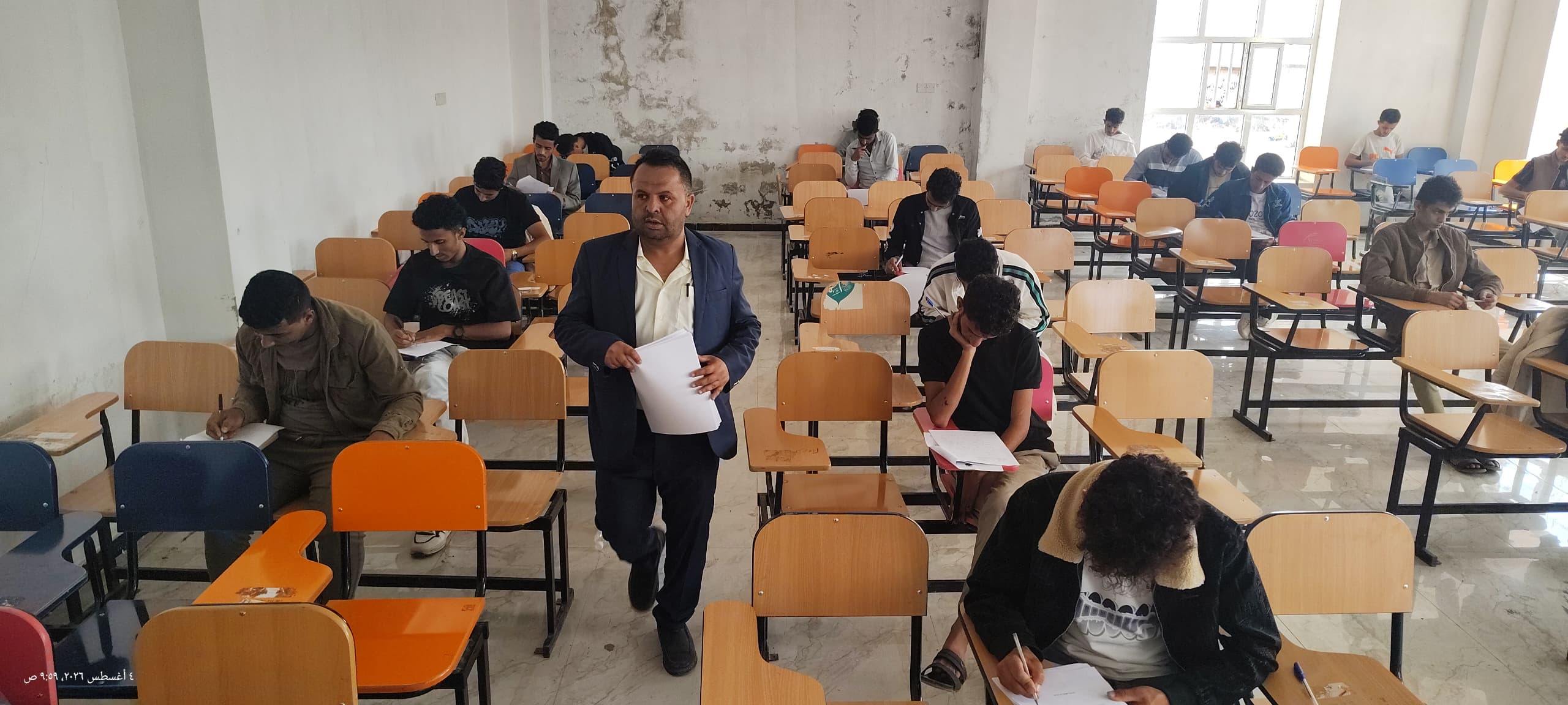 لليوم الرابع على التوالي.. جامعة الضالع تواصل اختبارات القبول والمفاضلة